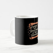 Piraten-Tag lustiges Crew-Geschenk Büro-Look Kaffeetasse (Vorderseite Links)