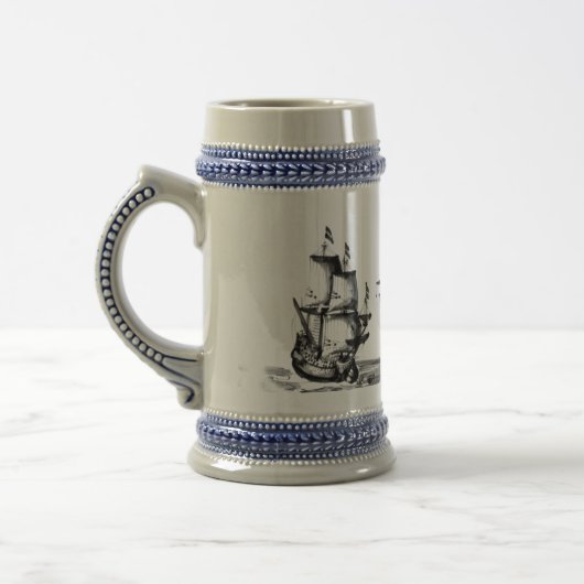 Piraten-Tasse Bierglas (Links)