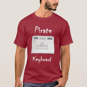 Piraten-Tastatur T-Shirt