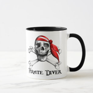 Piraten-Taucher-Tasse Tasse