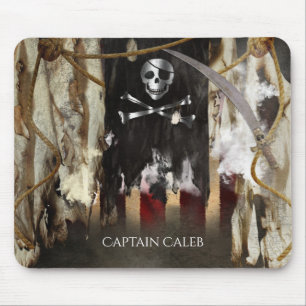 Piraten-Themen-Schlafzimmer-Hausdekoration Mousepad