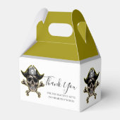 Piraten Themenpartei Erwachsene Cross Bones Gefall Geschenkschachtel (Vorderseite)