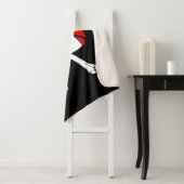 Piraten-Totenkopf mit gekreuzter Knochen Sherpadecke (Beispiel)