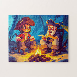 Piraten und Altes Segeln Erlebniswelt am Campfire Puzzle