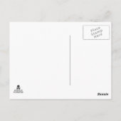 Piraten und Crab Postcard Postkarte (Rückseite)