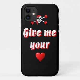 Piraten und Herz Case-Mate iPhone Hülle