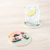 Piraten Untersetzer (Seite)