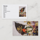 Piraten-Visitenkarte Visitenkarte (Vorne/Hinten)