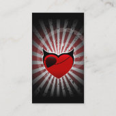 Piraten-Visitenkarte Visitenkarte (Rückseite)