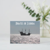 Piraten von Florida Postkarte (Stehend Vorderseite)
