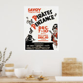 Piraten von Penzance 1938 WPA Poster (Küche)