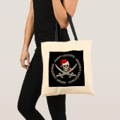 Piraten-Weihnachtstasche Tragetasche (Vorderseite (Produkt))