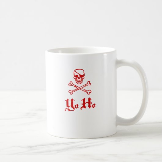 Piraten Yo Ho Kaffeetasse (Rechts)