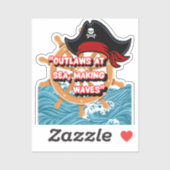 Piratenangebot Aufkleber (Blatt)