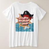 Piratenangebot Große Größe T-Shirt (Design Rückseite)