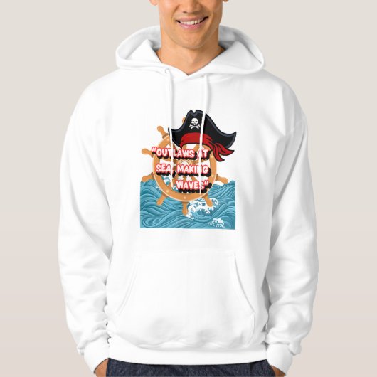 Piratenangebot Hoodie (Vorderseite)