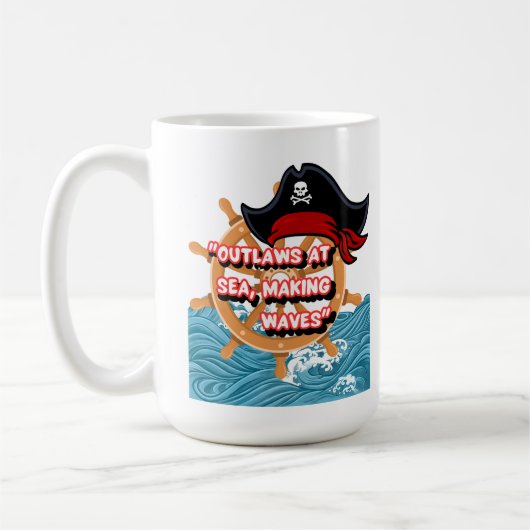 Piratenangebot Kaffeetasse (Links)