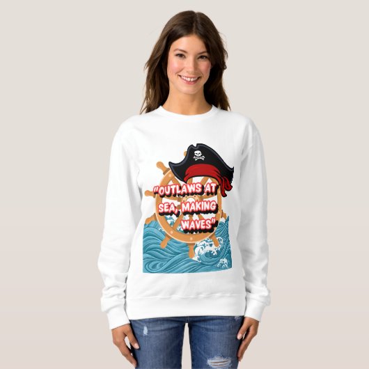 Piratenangebot Sweatshirt (Vorne ganz)