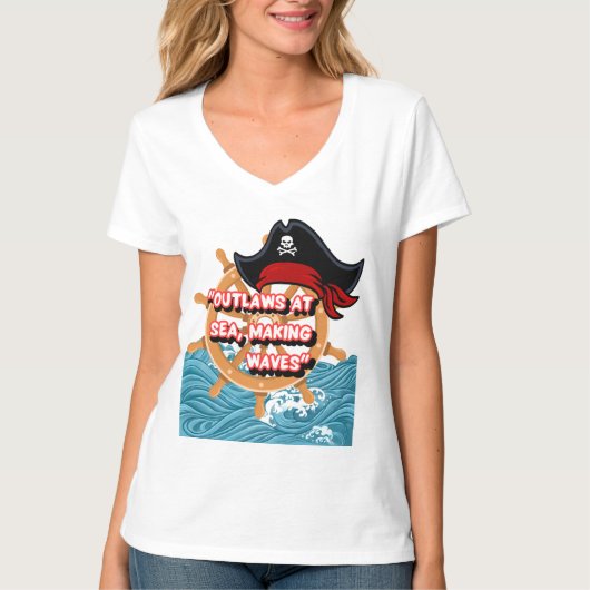 Piratenangebot T-Shirt (Vorderseite)