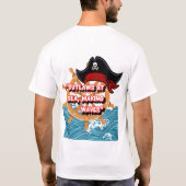 Piratenangebot T-Shirt (Rückseite)