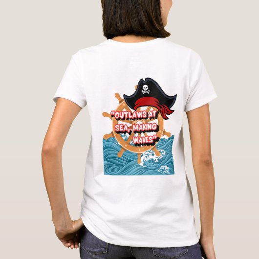Piratenangebot T-Shirt (Rückseite)