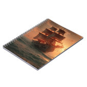 Piratenboot Notizblock (Linke Seite)