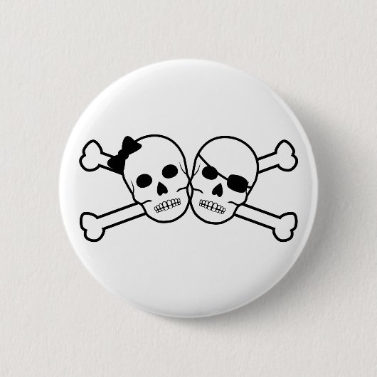 Piratenbrauerei Button (Vorderseite)
