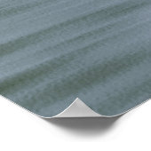 Piratenbucht / blau poster (Ecke)