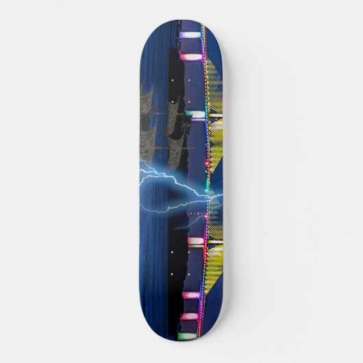 Piratenbucht Skateboard (Vorderseite)