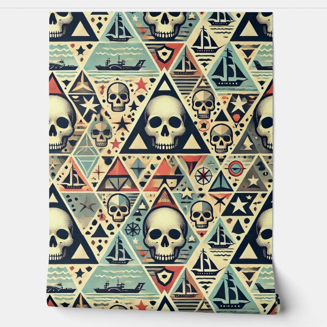 Piratenbucht Tapete (Abrollen)