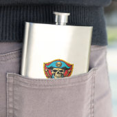 Piratencaptain Flask Flachmann (Beispiel)