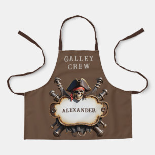 Piratenchef personalisierbare Schürze
