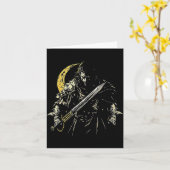 Piratendämon mit Schwert Karte (Gelbe Blume)
