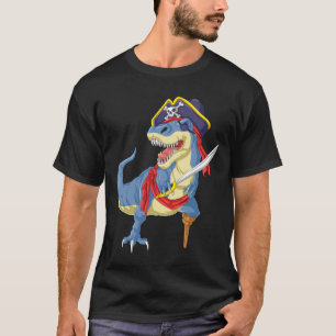 Piratendinosaurier witzig T-Shirt