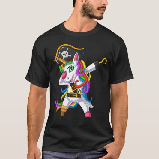 Pirateneinhorn T-Shirt (Vorderseite)