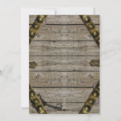 Pirateneinladung Einladung (Rückseite)