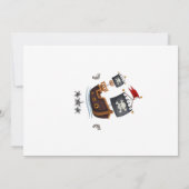 Pirateneinladung - Pirate Birthday Party Einladung (Rückseite)