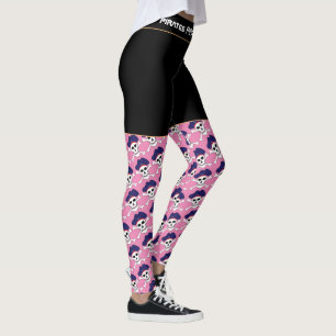 Piratenfahne, Fitness Leggings