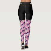 Piratenfahne, Fitness Leggings (Rückseite)