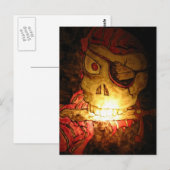 Piratenfenster Postkarte (Vorne/Hinten)