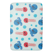 Piratenfisch, Seeteufel, Meerestiere Badematte (Vorderseite Vertikal)