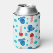 Piratenfisch, Seeteufel, Meerestiere Dosenkühler (Kanne Vorderseite)