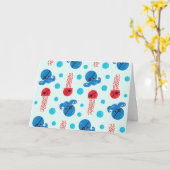 Piratenfisch, Seeteufel, Meerestiere Karte (Gelbe Blume)