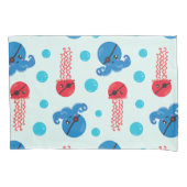 Piratenfisch, Seeteufel, Meerestiere Kissenbezug (Vorderseite)