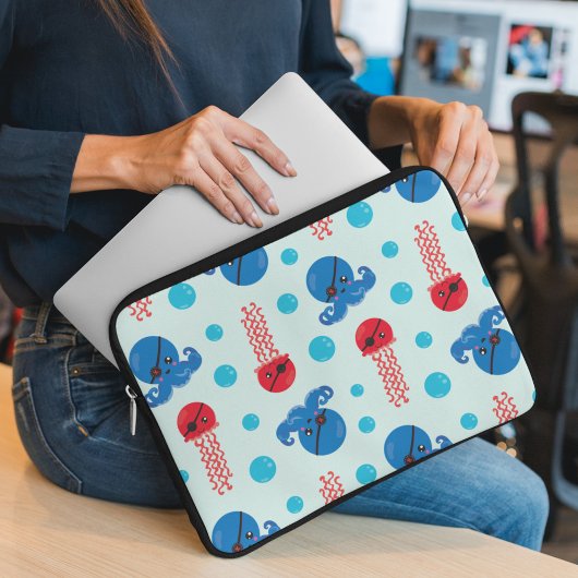 Piratenfisch, Seeteufel, Meerestiere Laptopschutzhülle