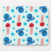 Piratenfisch, Seeteufel, Meerestiere Mousepad (Vorne)