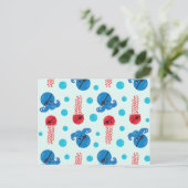 Piratenfisch, Seeteufel, Meerestiere Postkarte (Stehend Vorderseite)