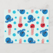 Piratenfisch, Seeteufel, Meerestiere Postkarte (Vorderseite)