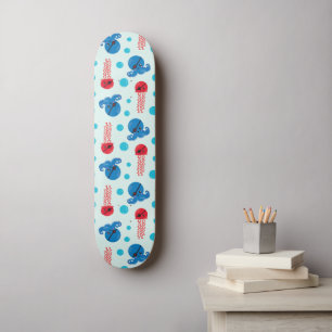 Piratenfisch, Seeteufel, Meerestiere Skateboard