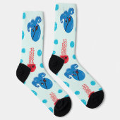 Piratenfisch, Seeteufel, Meerestiere Socken (Rechts)